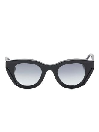 Thierry Lasry Dismissy cat-eye sunglasses - unisex - Acetate - 48 - Black