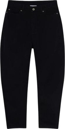 Halfboy Zwarte Banaan Been Jeans - Dames - Loose Fit Jeans - Zwart - W30 - Jeans