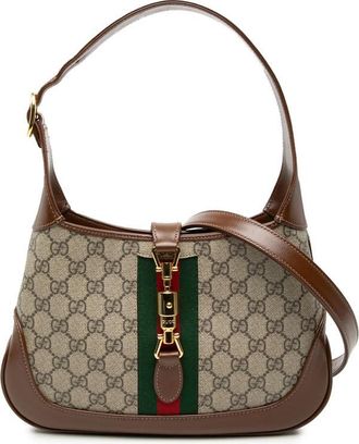 Gucci Pre-owned Gucci Small GG Supreme Web Jackie 1961 Crossbody Ladies KBJ19QDGDGC2IQAE