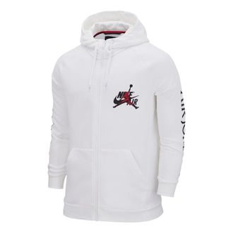 Nike Jordan Air Jordan Hooded Zipper Jacket Mens White DH9507-100