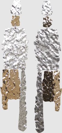 Isabel Marant Boucle DOreilles Long Earrings Silver/Dor&eacute;