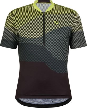 Ziener Radtrikot ZIENER NEMIC-Z, Herren, Gr. 46, schwarz, Obermaterial: 100% Polyester; Obermaterial 2: 90% Polyester, 10% Elasthan, Trikots Radtrikot