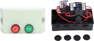 OEM Interruptor De Control De Arranque Magn&eacute;tico Para Motor El&eacute;ctrico, Control De Motor De Potencia Estable De 12-18 A Para Compresor De Aire