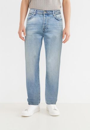 Only & Sons Loose-fit-Jeans ONLY & SONS ONSFADE LOOSE WB 6778 A14 DNM NOOS, Herren, Gr. 29, L&auml;nge 30, blau (light blau denim), Denim/Jeans, Obermaterial: 100% Bau