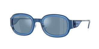 Diesel DL1020 10441U Mens Sunglasses Blue Size 49