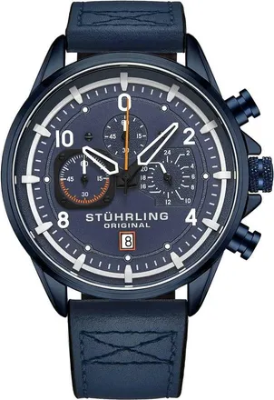Stührling Aviator Blue Dial Mens Watch M15554