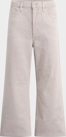 Hudson Men & apos;s Luca Cotton Wide-Leg Five-Pocket Pants