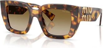 Miu Miu Sunglasses, female, Brown, Size: 51 MM Mub05S Sunglasses