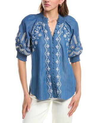 Hale Bob Hale Bob Fallon Short Sleeve Top