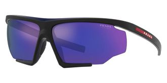 Prada Blue Violet Sport Mens Sunglasses PS 07YS 13K05U 76