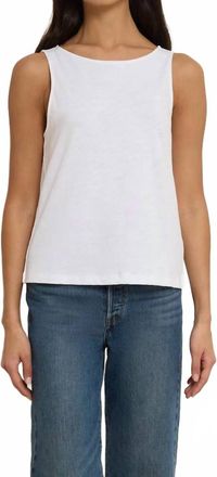 Nation Ltd Sammi Tie Back Tank Top In White