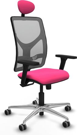 Piqueras y Crespo Silla De Oficina Piqueras Y Crespo Motilla Gris Espuma Alta Densidad