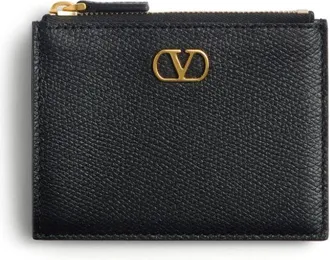 Valentino Garavani VLogo Signature card holder - Black