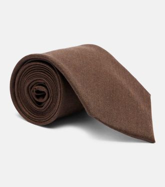 Loro Piana Virgin wool tie