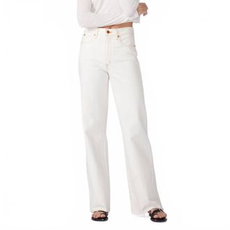Slvrlake Denim Grace Jean In Natural White
