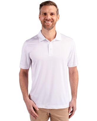 Cutter & Buck Prospect Textured Stretch Mens Short Sleeve Polo Shirt