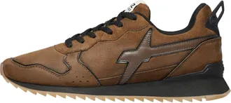 W6YZ Jet-M. - Heren - Sneakers - Bruin - 40 EU - Leer - Schoenen