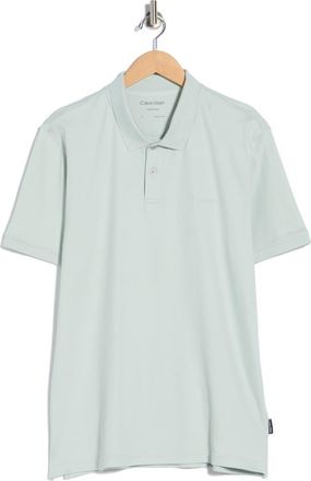 Calvin Klein Liquid Touch Interlock Cotton Polo in Pale Meadow at Nordstrom Rack, Size Xx-Large