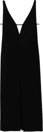 The Row Abito con scollo a V - Nero
