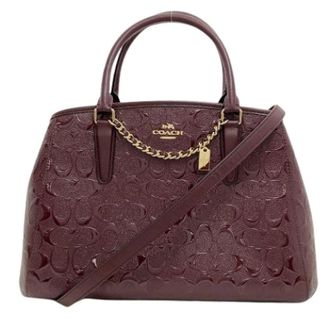 Coach Pre-owned Handbags, female, Red, Size: ONE SIZE Pre-owned Handbag