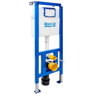 Roca Roca Bastidor Empotrable Roca Para Inodoro Suspendido, Instalaci&oacute;n En Tabique Ligero, Altura 112 Cm, Descarga 2/4-6 L (a8900200z0)