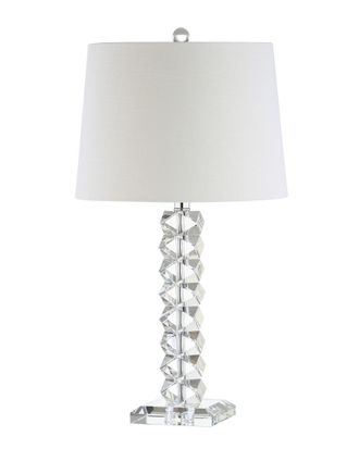 Jonathan Y Designs Jonathan Y Julia 25.5In Crystal Led Table Lamp