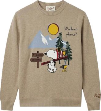 MC2 Saint Barth Jersey Heron Peanuts We Plans - Knitwear - Hombre - Beige - XL