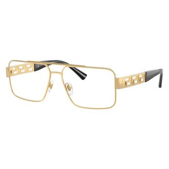Versace Glasses, unisex, Yellow, Size: 56 MM Ve1308 Optical Frame