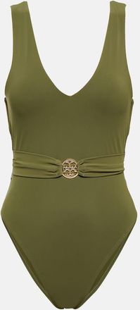 Tory Burch Miller belted swimsuit