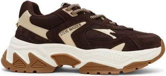 Steve Madden Ample sneakers bruin/goud