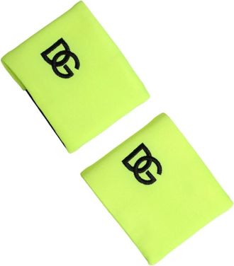 Dolce & Gabbana Training Accessories, female, Green, Size: ONE SIZE Wristband 1 Pair