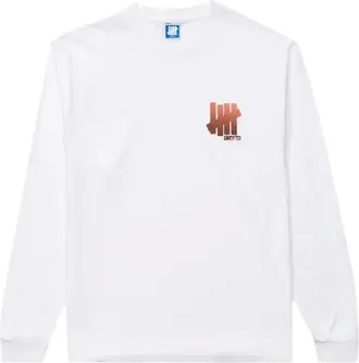 Undefeated T-shirt verfraaid met logo - Blauw