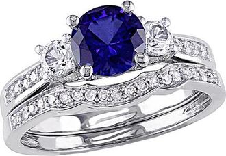 Rina Limor 10K 1.43 Ct. Tw. Diamond & Gemstone Ring