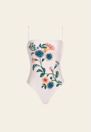 Agua Bendita Durazno Brisa One piece in Ivory at Nordstrom, Size X-Small