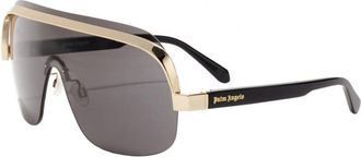 Palm Angels Unisex Black Shield Sunglasses PERI10IKING 1007