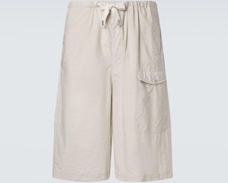 Christophe Lemaire Cotton-blend Bermuda shorts