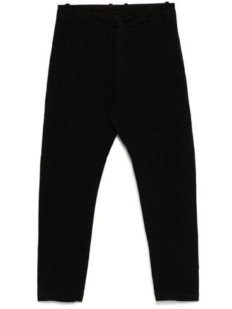 Transit Par-Such Broek met toelopende pijpen - Zwart