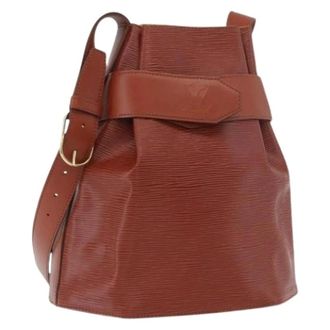 Louis Vuitton Bolso de hombro tipo Bucket Epi Pre-owned - Pre-owned - Mujer - Marr&oacute;n - ONE SIZE