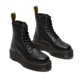 Dr. Martens Boots met plateauzool Jadon III in Pisa leer