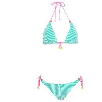 Banana Moon Balbomelsa Terrystripe Bikini f&uuml;r Damen | t&uuml;rkis