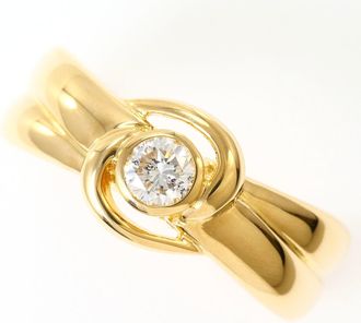 C&A Yellow Gold Yellow Gold (18K) Band Ring (Pre-Owned)
