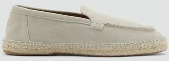 Mango Scarpe pelle juta sabbia - Uomo - 39 - MANGO MAN