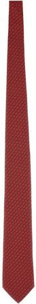 Ferragamo Twist Print Tie-Uomo