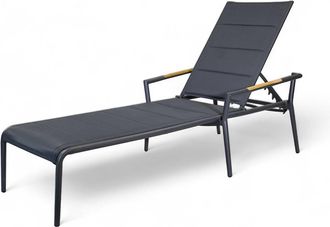OEM Tumbona De Jard&iacute;n Petra 200x75x200 Zumm Aluminio Antracita Homms