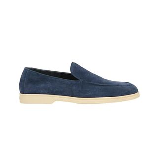 Doucal's Mocassino - Heren - Loafers - Blauw - 41 EU - Katoen - Schoenen