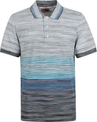 Missoni Polo Shirts, male, Multicolor, Size: L Piqu&eacute; Polo Shirt