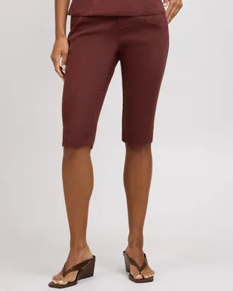Onia Slim Fit Capri Pant in Cacao at Nordstrom, Size 10