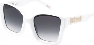 Just Cavalli Grey Gradient Butterfly Ladies Sunglasses SJC147 0847 54