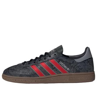 adidas Handball Spezial Core Black Better Scarlet Grey Three KK1191