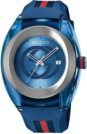 Gucci Sync Quartz Blue Dial Unisex Watch YA137104A